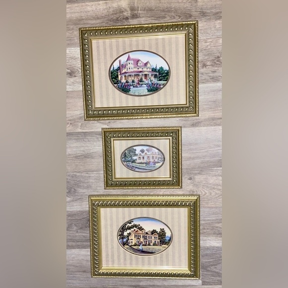 Set of 3 Vintage Catherine karnes Munn collection Matching Frame Prints Art 2001 - Picture 2 of 14